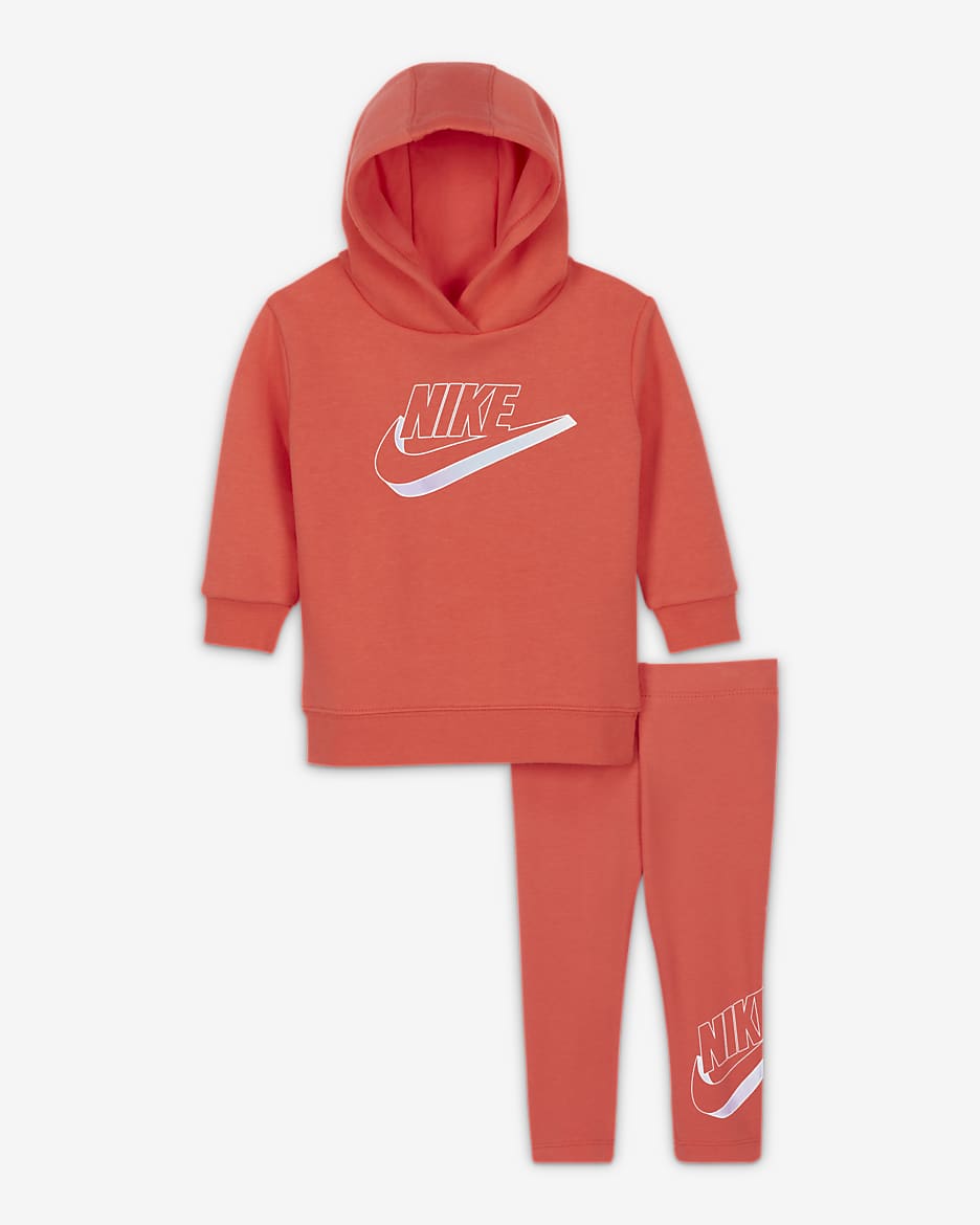 Nike Baby 12 24M Hoodie and Leggings Set. Nike